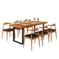 Industrial 1/2/7 Pieces Dining Set Rectangle Wood Dining Table for Dining Room