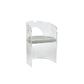 Modern Simple Arm stoel Plastic frame Dineerstoel voor woonkamer