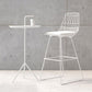 Glam Iron Polstered Bar Stool Armless Rückenlehne für Bristol gepolstert