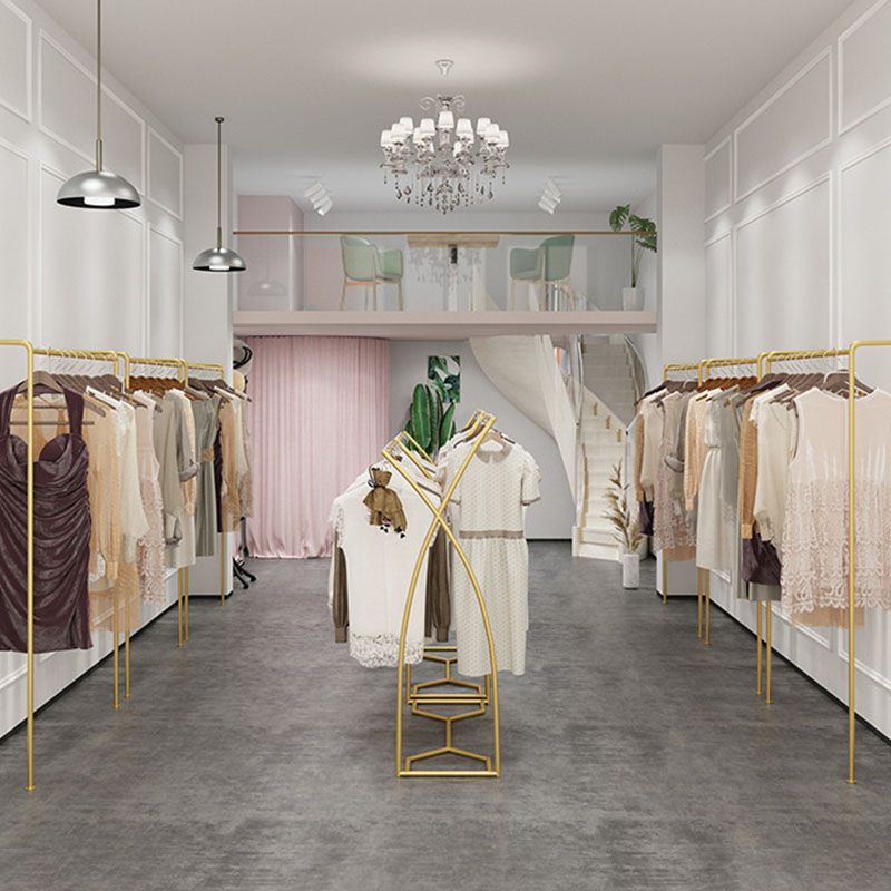 Gorgeous Coat Hanger Stand Solid Color Metal Coat Rack for Living Room Clearhalo 'Entry & Mudroom Furniture' 'furn' 'furn_hall_tree_coat_racks' 'Furniture' 'Hall Trees & Coat Racks' 'hall_tree_coat_racks' 1200x1200_fb9f354b-ba4f-42f6-966f-d0ec9c0fc6ee