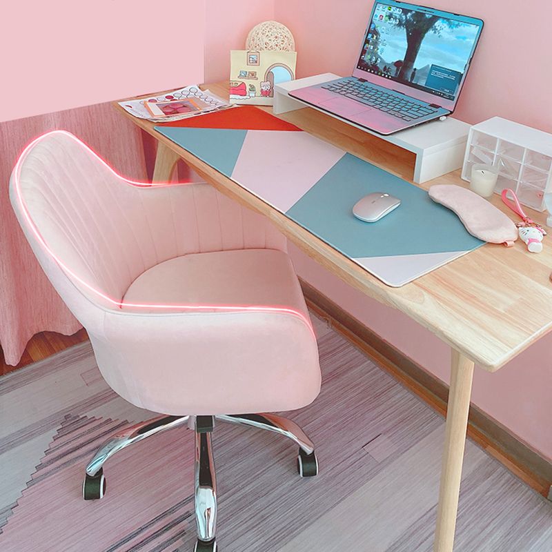 Modern Office Chair No Distressing Ergonomic Adjustable Seat Height Chair with Wheels