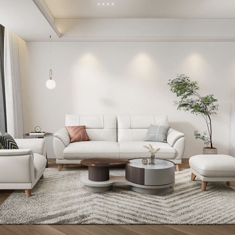 Ultra-Modern Sewn Pillow Back Sofa 33.46"H Pillow Top Arm Wear Resistance Sofa Clearhalo 'furn' 'furn_sofas' 'Furniture' 'furniture_sofas' 'kitchen' 'kitchen_sofas' 'Living Room Furniture' 'Sofa' 'sofas' 1200x1200_fba280bb-e6a3-43ee-b639-f333f3872fad