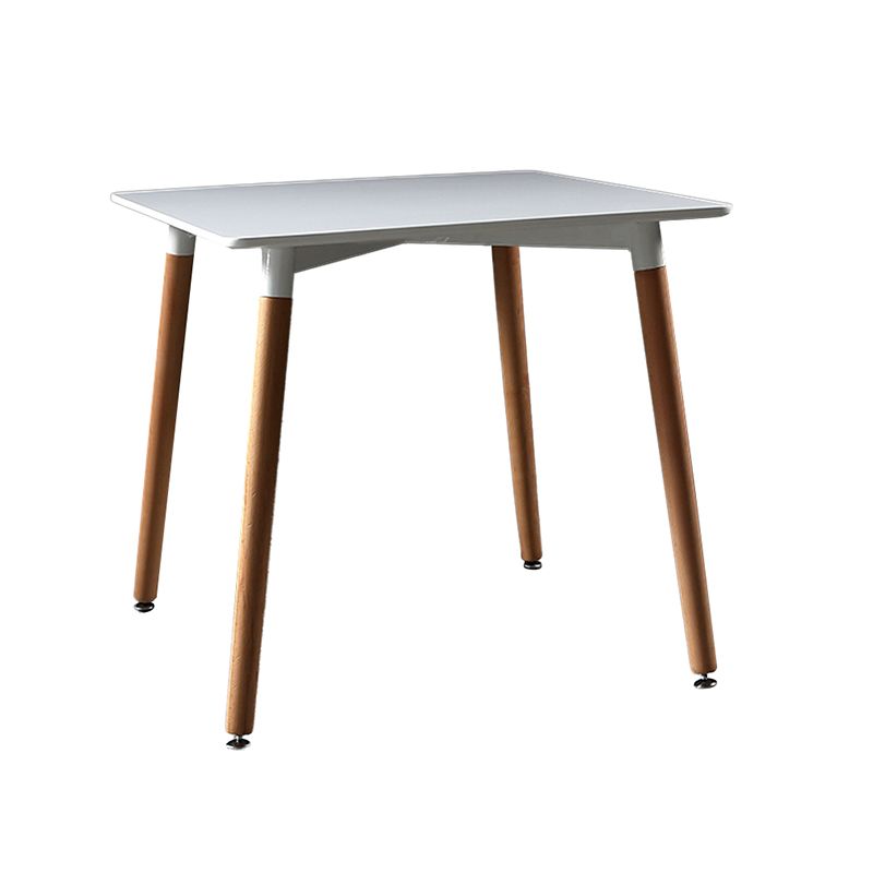 Industrial Square Dining Table Wooden Dining Table with 4 Legs for Dining Room Clearhalo ' dining_table' 'Dining Tables & Seating' 'Dining Tables' 'furn' 'furn_dining_table' 'Furniture' 'furniture_dining_table' 'Kitchen & Dining Furniture' 'kitchen&dining_furn' 'kitchen' 'kitchen_dining_table' 1200x1200_fba40e32-89fb-4211-b05b-822b32dd1245