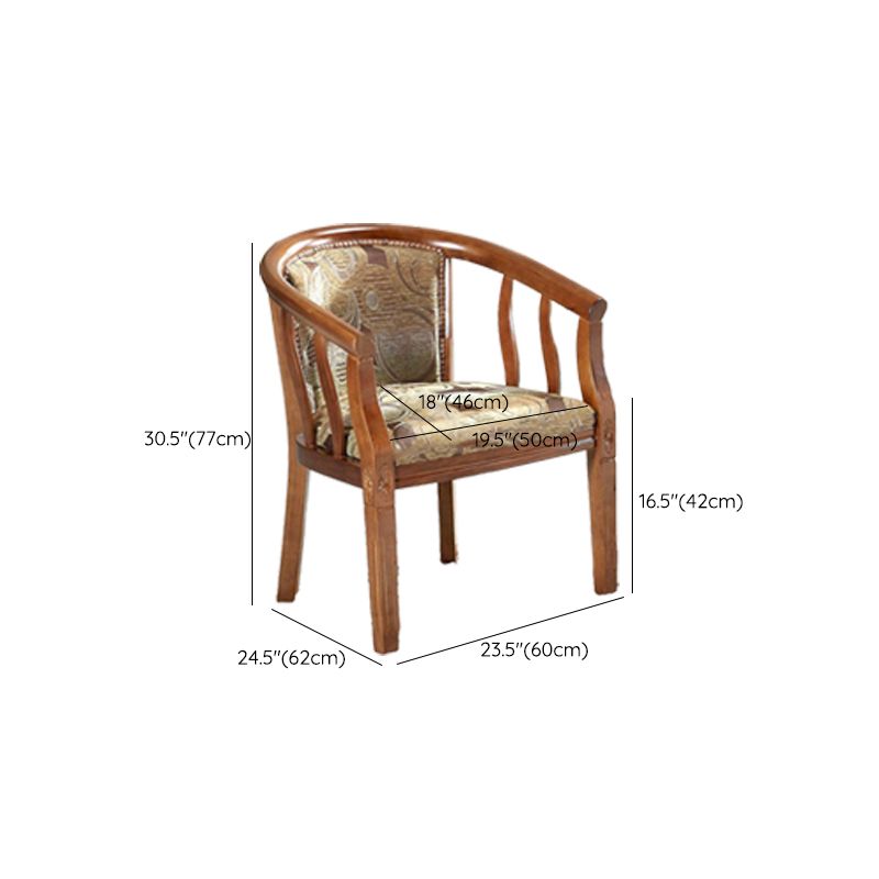 Sedia da pranzo in stile tradizionale sedia da pranzo in legno massiccio per cucina