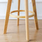Contemporary Counter Round Bar Stool Armless Wood Bar Stool with Footrest Clearhalo 'Bar Furniture' 'Bar Stools' 'bar_stools' 'furn' 'furn_bar_stools' 'furniture_bar_stools' 'Kitchen & Dining Furniture' 'kitchen&dining_furn' 'kitchen' 'kitchen_furn' Furniture' 1200x1200_fbad1ef8-3326-421d-8164-8eec5f62bb3e