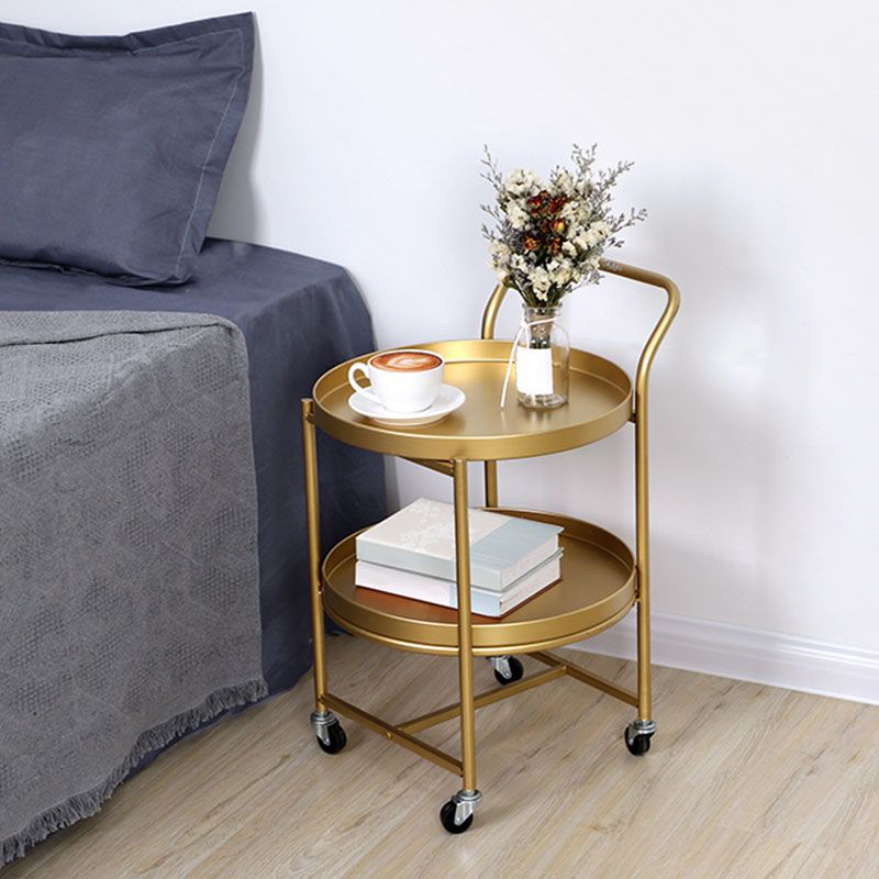 Tavolino laterale di metà secolo largo 15,75 pollici