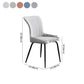 Contemporary Style Metal Dining Chairs Kitchen Armless Dining Side Chairs Clearhalo ' kitchen&dining_furn' 'Dining Chairs' 'Dining Tables & Seating' 'dining_chair' 'furn' 'furn_dining_chair' 'Furniture' 'furniture_dining_chair' 'Kitchen & Dining Furniture' 'kitchen' 1200x1200_fbb06a31-0c6b-43bf-86f4-bb788d460bd2