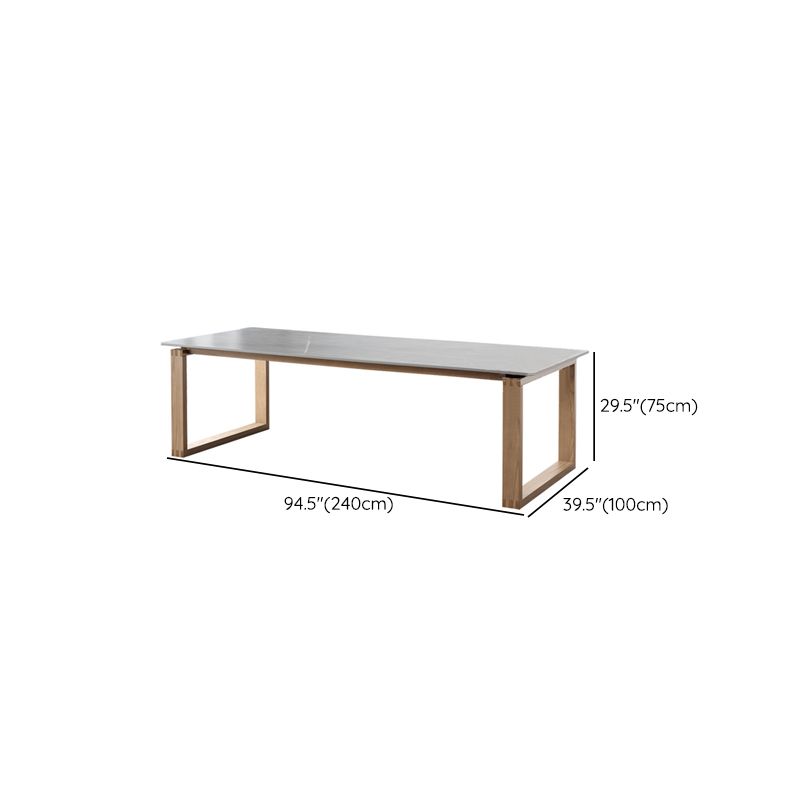Rectangle Stone Top Office Desk Modern Style Solid Wood Writing Desk for Office Clearhalo 'furn' 'furn_office_desk' 'Furniture' 'Office Desks' 'Office Furniture' 'office_desk' 1200x1200_fbb1b26a-3d8b-4ab3-92b2-7a7671d2a6c5