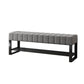 Metal Entryway Bench Modern Seating Bench with Shoe Storage , 13.65-inch W Clearhalo 'Benches' 'Chairs & Seating' 'furn' 'furn_benches' 'Furniture' 'Living Room Furniture' 1200x1200_fbb60abe-ec31-4349-b87d-fa6558ccaa4e