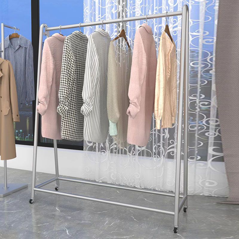 Moderne Style -Rack Metallic Free Standing Coat Rack mit Lagerregale