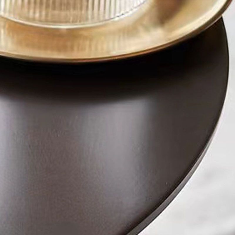 Mid-century Modern Style Pedestal Base Circular Top Metal Side Table Clearhalo 'Coffee & Accent Tables' 'End & Side Tables' 'end_side_tables' 'furn' 'furn_end_side_tables' 'Furniture' 'Living Room Furniture' 1200x1200_fbb95005-730a-41dc-987d-51e256a7a0b1