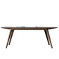 Modern Style Rectangle Table Sintered Stone Table with Wooden Legs for Home Use Clearhalo 'Dining Tables & Seating' 'Dining Tables' 'dining_table' 'furn' 'furn_dining_table' 'Furniture' 'Kitchen & Dining Furniture' 1200x1200_fbba8b72-1e54-4ac7-83d7-09ee87852371