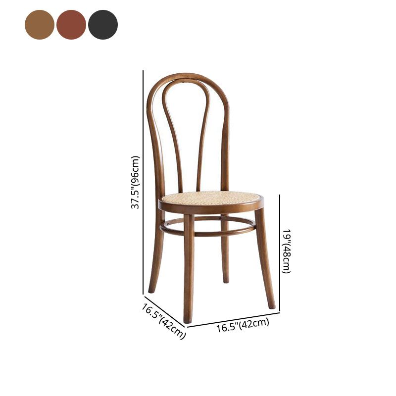 Traditional Wood Indoor-Outdoor Chairs Windsor Back Side Chair Clearhalo ' kitchen&dining_furn' 'Dining Chairs' 'Dining Tables & Seating' 'dining_chair' 'furn' 'furn_dining_chair' 'Furniture' 'furniture_dining_chair' 'Kitchen & Dining Furniture' 'kitchen' 1200x1200_fbba9948-4a2c-488c-887b-1086b0bbd80b