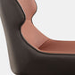Industriële armloze eetkamerstoelen Faux Leather Wingback zijstoel