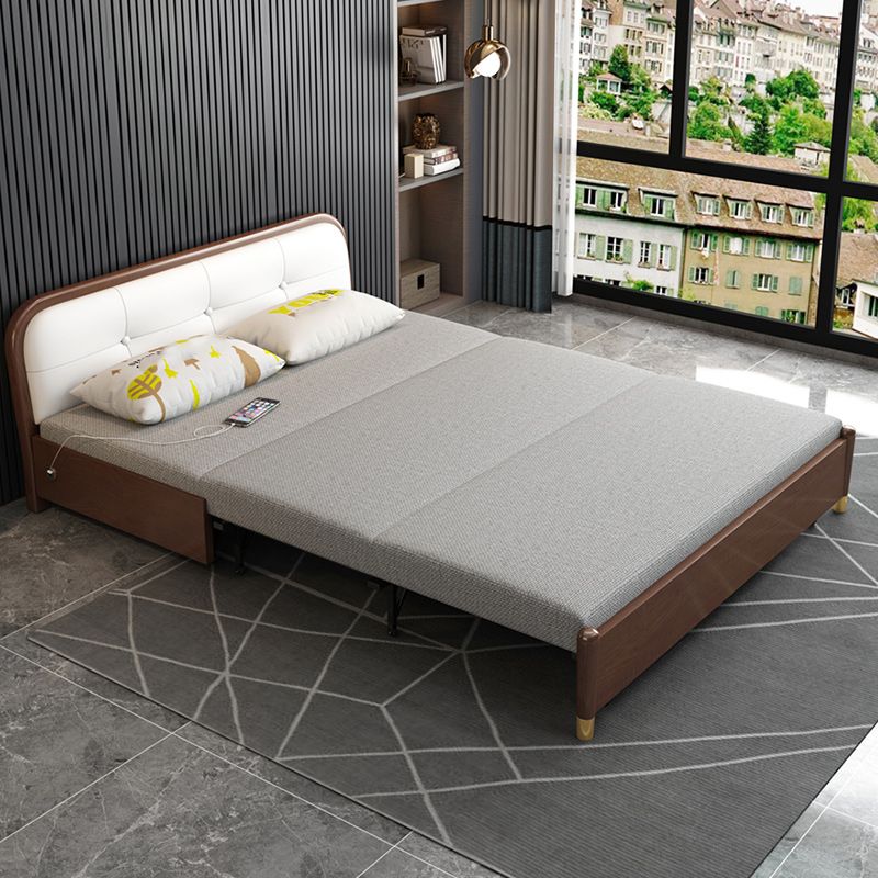 Contemporary Futon Sleeper Sofa Armless Futon and Mattress with Storage Clearhalo 'furn' 'furn_futons' 'Furniture' 'Futons & Daybeds' 'Futons' 'Living Room Furniture' 1200x1200_fbbd57f1-38fe-476c-ac91-f13012faabb2