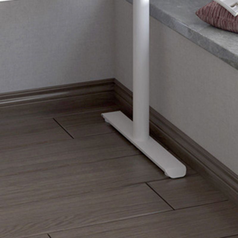 Escritorio de escritura con espejo de vidrio contemporáneo del escritorio de oficina de la base de Parsons