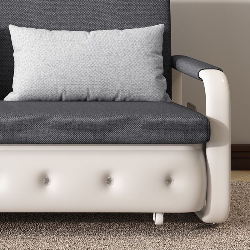 33.46 "Hスクエアアームスリーパースカンジナビアスタイルのソファベッド付きソファベッド