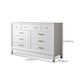 Ultra-Modern Double Dresser White Storage Chest Dresser for Bedroom Clearhalo 'Bedroom Furniture' 'Dressers & Chests' 'dressers_chests' 'furn' 'furn_dressers_chests' 'Furniture' 1200x1200_fbc3f23a-fa6a-4166-a275-0495df06e191