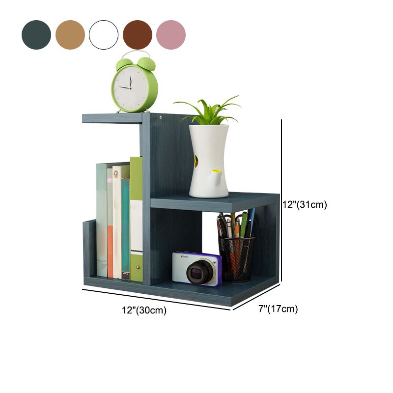 Contemporary Style Engineer Wood Bookshelf Open Back Bookcase for Home Office Clearhalo 'Bookcases' 'furn' 'furn_bookcases' 'Furniture' 'Office Furniture' 1200x1200_fbc5dcb9-f8fc-49c7-ae5a-74c058ab022f