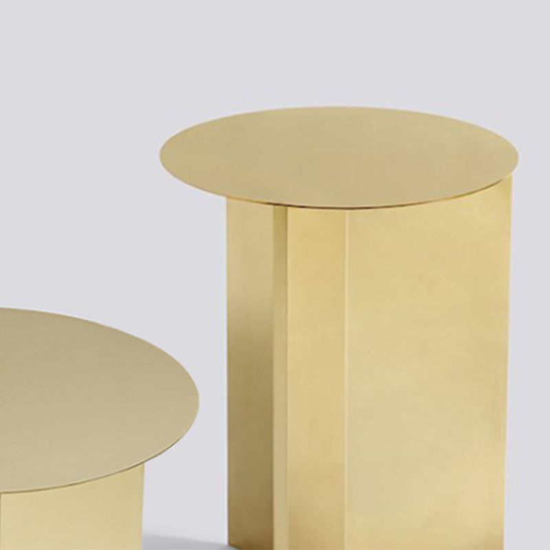 Modern stijl uit het midden van de eeuw multi-kleuren selectie van metalen salontafel