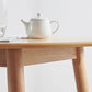Rubber Wood Round Table for Restaurant Modern Dining Table in Nature/Walnut with 4 Legs Clearhalo ' dining_table' 'Dining Tables & Seating' 'Dining Tables' 'furn' 'furn_dining_table' 'Furniture' 'furniture_dining_table' 'Kitchen & Dining Furniture' 'kitchen&dining_furn' 'kitchen' 'kitchen_dining_table' 1200x1200_fbc6dcae-06ef-4cff-ba38-6ca288c0fe0a