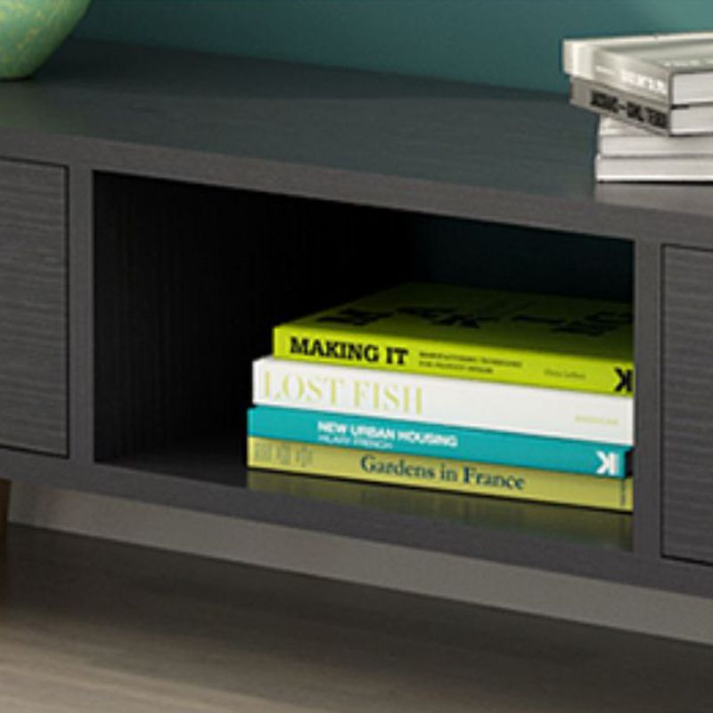 Scandinavian TV Media Console Wooden TV Stand Console with 2 Drawers Clearhalo 'furn' 'furn_tv_stands_entertainment_centers' 'Furniture' 'Living Room Furniture' 'TV Stands & Entertainment Centers' 'TV Stands & Media Storage Furniture' 'tv_stands_entertainment_centers' 1200x1200_fbc75b74-85f4-4382-a9a7-1cece293b80d