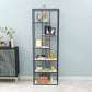 Modern Style Bookcase Etagere Metal Open Back Bookshelf for Home Clearhalo 'Bookcases' 'furn' 'furn_bookcases' 'Furniture' 'furniture_bookcases' 'Office Furniture' 1200x1200_fbc77a08-3f35-412f-8baf-aeab0190f949