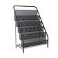 Modern Metal Ladder Bookshelf Iron Closed Back Bookcase for Home Clearhalo 'Bookcases' 'furn' 'furn_bookcases' 'Furniture' 'furniture_bookcases' 'Office Furniture' 1200x1200_fbc9c54e-0ccd-4efe-be8d-7140e107d2dd
