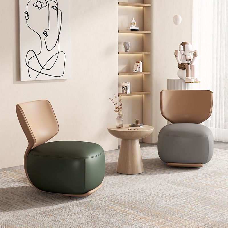 18.11" Wide Armless Chair Accent Chair with Fixed Back for Living Room Clearhalo 'Accent Chairs' 'accent_chairs' 'Chairs & Seating' 'furn' 'furn_accent_chairs' 'Furniture' 'Living Room Furniture' 1200x1200_fbcbafa7-a94f-4eef-a6fa-890687f30218