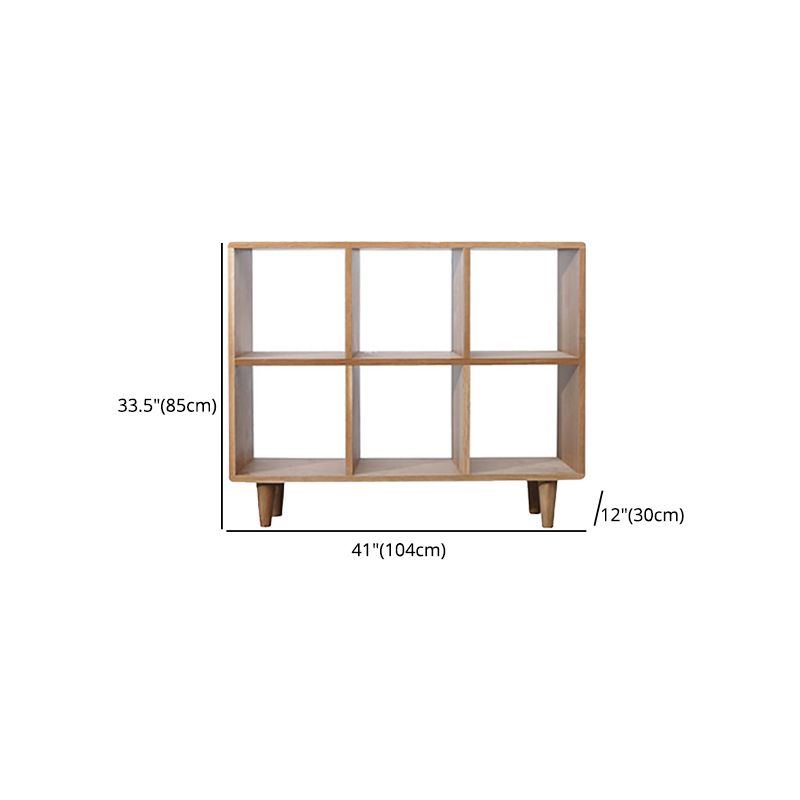 Natural Scandinavian Etagere Bookshelf White Oak Open Bookcase Clearhalo 'Bookcases' 'furn' 'furn_bookcases' 'Furniture' 'furniture_bookcases' 'Office Furniture' 1200x1200_fbcfc819-e876-4988-baad-385becbc1d66