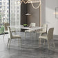 Contemporary Style Dining Table Rectangle Table for Home Kitchen