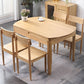 Minimalist Wooden Dining Set Standard Height with 4 Legs Base Dining Room Set for Home Use Clearhalo 'Dining Room Sets' 'Dining Tables & Seating' 'dining_room_set' 'furn' 'furn_dining_room_set' 'Furniture' 'furniture_dining_room_set' 'Kitchen & Dining Furniture' 'kitchen&dining_furn' 'kitchen' 1200x1200_fbd10357-c513-4a44-9811-9ecc96fc0f85