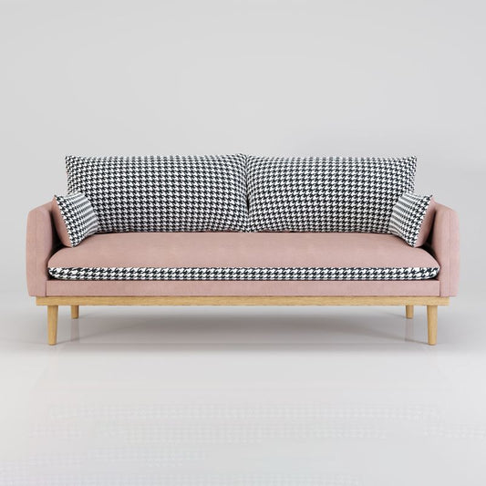 Faux Leather Modern Sofa 30 "W Square Arm Couch for Living Room Clearhalo 'furn' 'furn_sofas' 'Furniture' 'furniture_sofas' 'kitchen' 'kitchen_sofas' 'Living Room Furniture' 'Sofa' 'sofas' 1200x1200_fbd1b6f3-8960-4870-9092-6a982c25fc6c