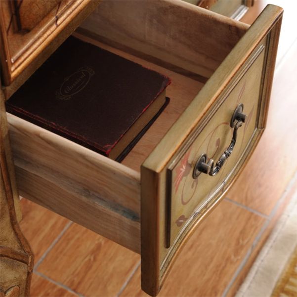 French Country Wooden Console Table Rectangle Console Sofa Table for Hall Clearhalo 'Console Tables' 'console_tables' 'Entry & Mudroom Furniture' 'furn' 'furn_console_tables' 'Furniture' 1200x1200_fbd6ba55-f532-497e-b395-f8479b5dbb7f