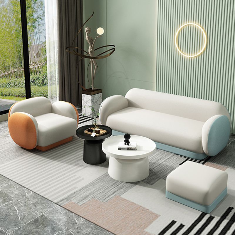 Modern Macaroon Sofa Pillow Top Arm Standard Tight Back Sofa for Apartment Clearhalo 'furn' 'furn_sofas' 'Furniture' 'furniture_sofas' 'kitchen' 'kitchen_sofas' 'Living Room Furniture' 'Sofa' 'sofas' 1200x1200_fbd6c8e1-86bd-48ac-b6cd-ce2dc1cc07ba