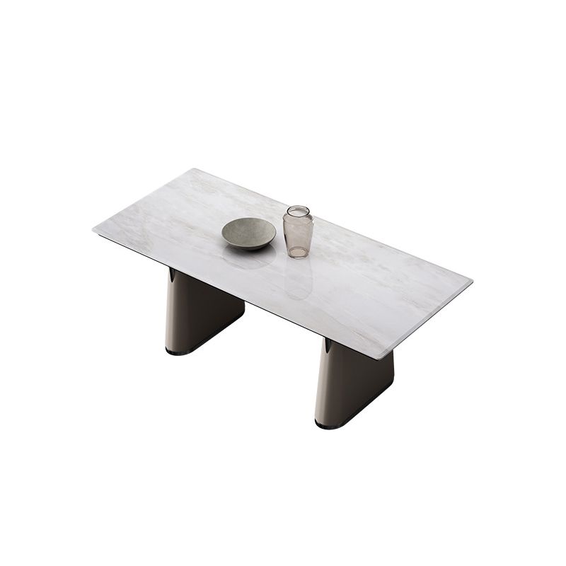 1/5/7 pezzi set da pranzo in pietra bianca moderna per casa