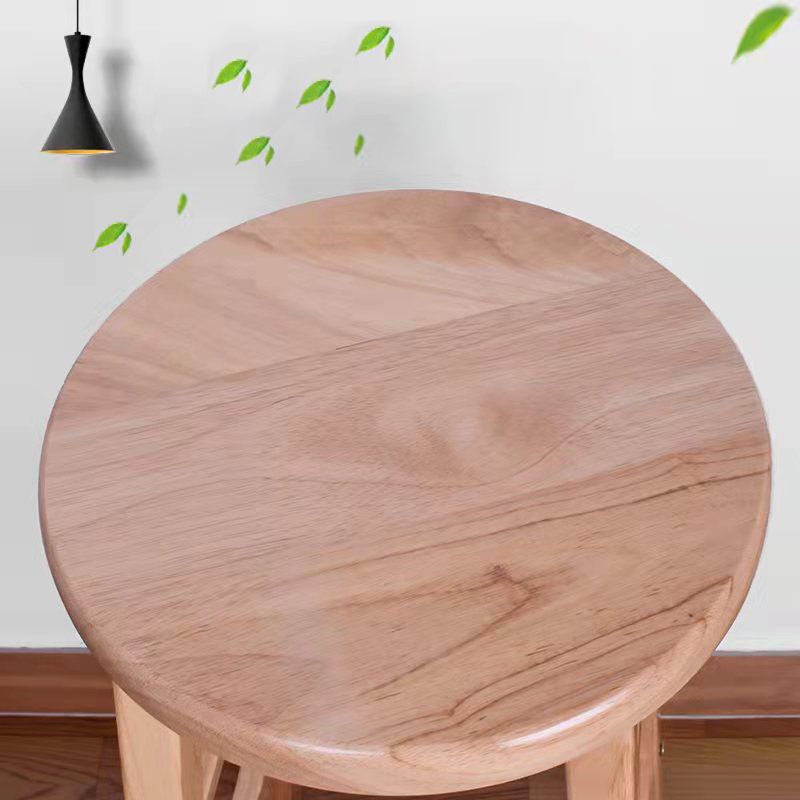 Modern Armless Backless Counter Stool Wood Bar Stool with Footrest Clearhalo 'Bar Furniture' 'Bar Stools' 'bar_stools' 'furniture_bar_stools' 'Kitchen & Dining Furniture' 'kitchen&dining_furn' 'kitchen' 'kitchen_furn' Furniture' 1200x1200_fbd83e29-4905-409c-b677-d0f45a8fb467