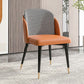 Nordic Style Upholstered Side Chairs Solid Back Armless Dining Chair Clearhalo 'Dining Chairs' 'Dining Tables & Seating' 'dining_chair' 'furn' 'furn_dining_chair' 'Furniture' 'Kitchen & Dining Furniture' 1200x1200_fbd84af3-62c6-4a10-882c-97d5cb1d1487