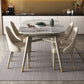 Traditional Luxury Dining Table Round Sintered Stone Dining Table with 4 Wood Legs Clearhalo ' dining_table' 'Dining Tables & Seating' 'Dining Tables' 'furn' 'furn_dining_table' 'Furniture' 'furniture_dining_table' 'Kitchen & Dining Furniture' 'kitchen&dining_furn' 'kitchen' 'kitchen_dining_table' 1200x1200_fbdb6985-bc1c-44b0-ae6b-a2798c4214e9