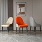 Faux Leather Dining Chair Parsons Home Dining Arm Side Chair Clearhalo 'Dining Chairs' 'Dining Tables & Seating' 'dining_chair' 'furn' 'furn_dining_chair' 'Furniture' 'Kitchen & Dining Furniture' 1200x1200_fbe36945-0179-4f72-b401-e9e147b2e708