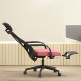 Silla de oficina ejecutiva de alto respaldo silla de escritorio moderna con giro