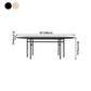 Oval Shape Minimalist Dining Table Wood Color Fixed Table with Solid Wood Clearhalo ' dining_table' 'Dining Tables & Seating' 'Dining Tables' 'furn' 'furn_dining_table' 'Furniture' 'furniture_dining_table' 'Kitchen & Dining Furniture' 'kitchen&dining_furn' 'kitchen' 'kitchen_dining_table' 1200x1200_fbe67138-73f9-4d16-bc51-c22a702b6860