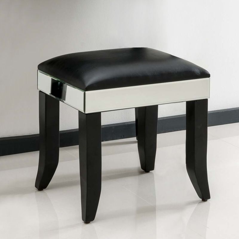 Tabla de tocador de espejo tri-plegable Juego de tocador de 21.5 "de ancho de 2 cavadores de ancho de ancho de ancho