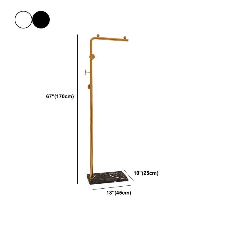 Scaffali per ganci metallici per glam Hall non includevano metallo a rastrelliere.