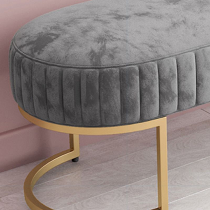 15.7" Wide Upholstered Seating Bench Cushioned Entryway and Bedroom Bench with Legs Clearhalo 'Benches' 'Chairs & Seating' 'furn' 'furn_benches' 'Furniture' 'Living Room Furniture' 1200x1200_fbe89efa-c799-497c-b2e5-1bdc21292a0b