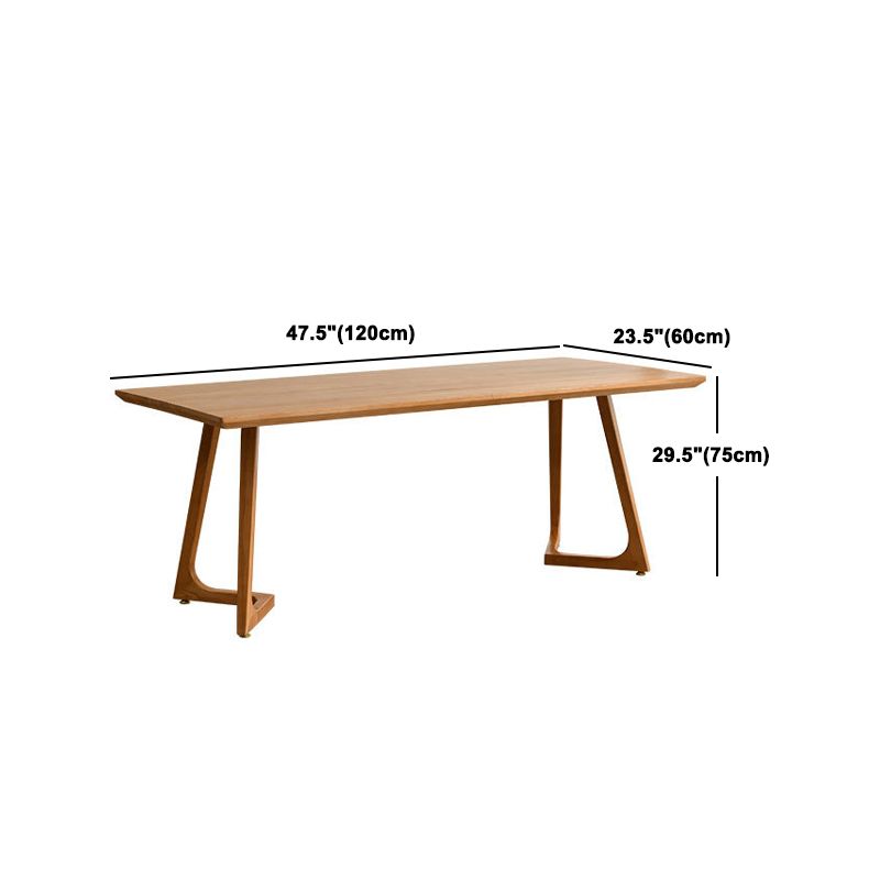 Ensemble de table à manger moderne 1/2/4/7 Table à manger en bois massif PCS avec chaises Windsor