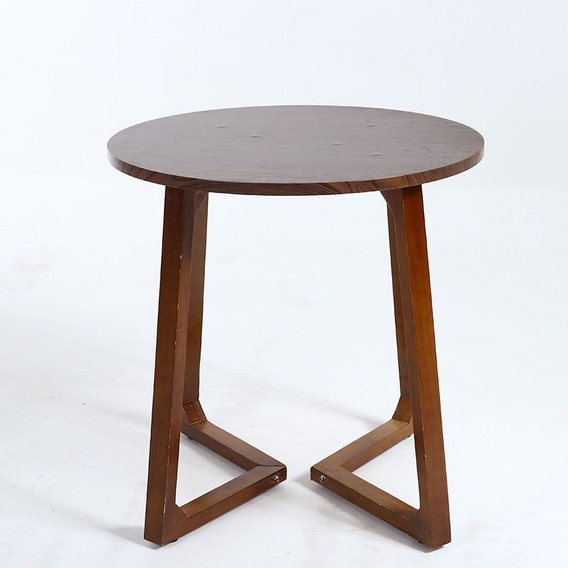 Solid Wood Sled Coffee Table in Oak/Brown, Modern Round/Rectangle Table Clearhalo 'Coffee & Accent Tables' 'Coffee Tables' 'coffee_tables' 'furn' 'furn_coffee_tables' 'Furniture' 'furniture_coffee_tables' 'Living Room Furniture' 1200x1200_fbea6cf9-8f10-4b21-b424-a97baf70fbc4