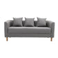Linen Standard Square Arm Sofa Couch Contemporary Tight Back Sofa Set Clearhalo 'Furniture' 'furniture_sofas' 'Living Room Furniture' 'Sofa' 'sofas' 1200x1200_fbec1cad-2fbe-40cd-9002-991071d6ca96