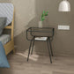 Comodino da tavolo di accento di vetro contemporaneo 23,6 "comodino da letto alto