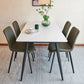 Simple Home Sintered Stone Dining Table Rectangle Shape Dining Table with 4 Legs Base Clearhalo ' dining_table' 'Dining Tables & Seating' 'Dining Tables' 'furn' 'furn_dining_table' 'Furniture' 'furniture_dining_table' 'Kitchen & Dining Furniture' 'kitchen&dining_furn' 'kitchen' 'kitchen_dining_table' 1200x1200_fbeebd10-edc9-4184-b56d-ed51bdf9e3c5